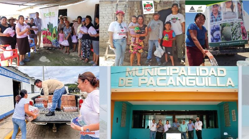 AGAP y empresas agroindustriales se suman a la ayuda de damnificados por lluvias y huaicos