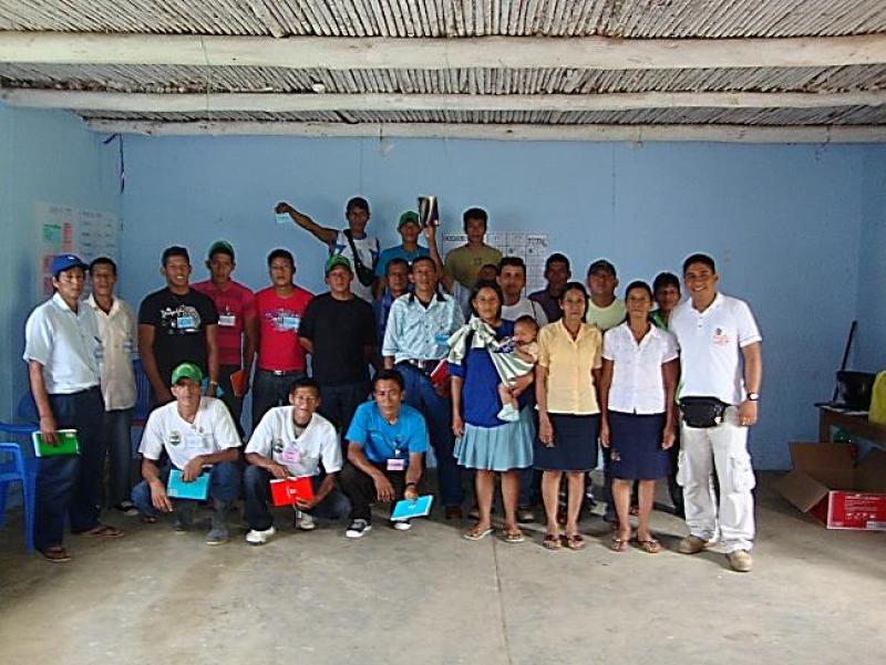 Agricultores de la Comunidad Nativa Aviación se graduaron en escuela de campo de Sacha Inchi