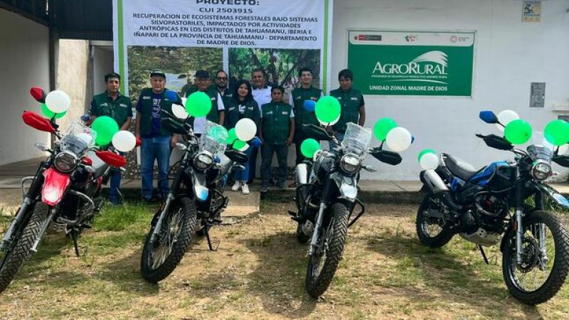 Agro Rural desarrolla proyecto de recuperación de ecosistemas forestales bajo sistemas silvopastoriles en Madre de Dios