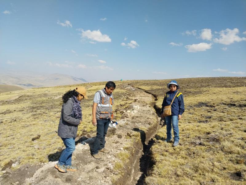 Agro Rural ejecuta acciones de siembra y cosecha de agua en Junín