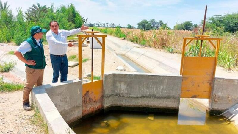 Agro Rural inaugura obras de infraestructura hídrica que beneficiará a más de 7.600 personas en Piura