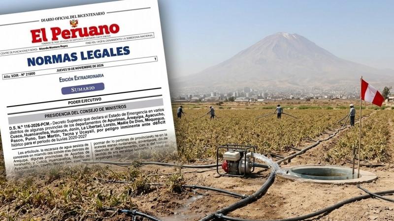 ANA fortalece acciones técnicas ante riesgo de déficit hídrico para el periodo 2026-2027