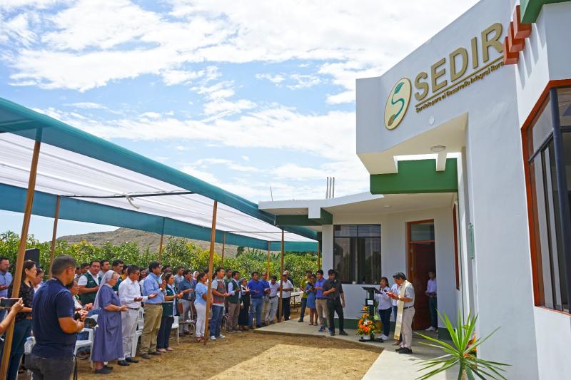 Áncash: inaguran centro de investigación y emprendimiento agrícola en Moro