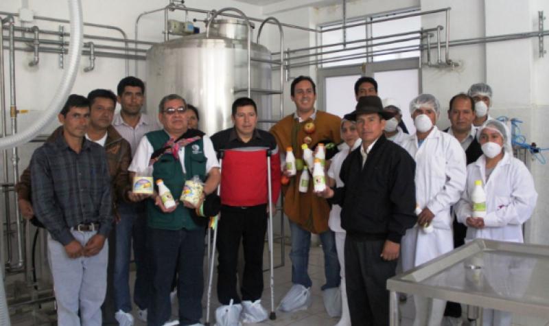 Asociación Cruzpacc de Apurímac espera llegar con sus derivados lácteos a Lima
