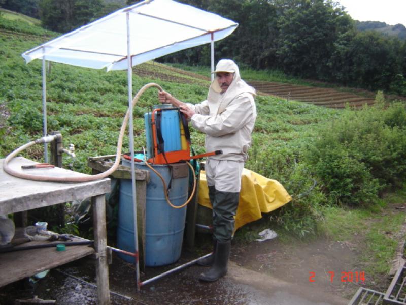 Camas biológicas permitirán biodegradar residuos de plaguicidas o fitosanitarios