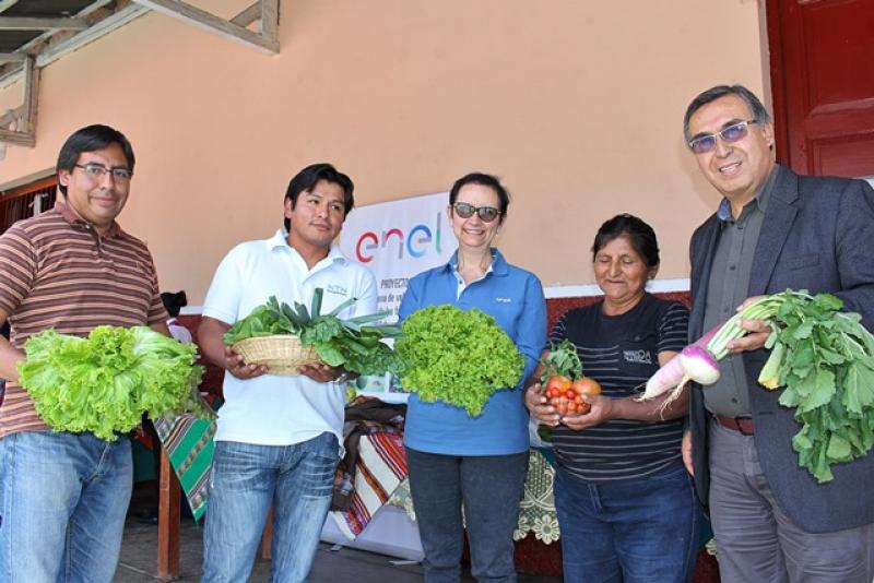 Cáritas y Enel inician proyecto para mejorar agricultura en Callahuanca