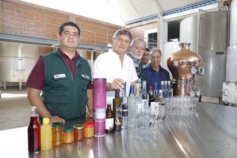 Cite Agroindustrial de Ica procesó 500 mil litros de pisco desde el 2002