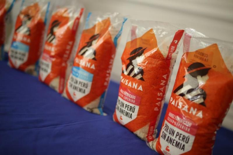 Costeño Alimentos lanza al mercado Arroz Paisana fortificado para combatir la anemia en el Perú