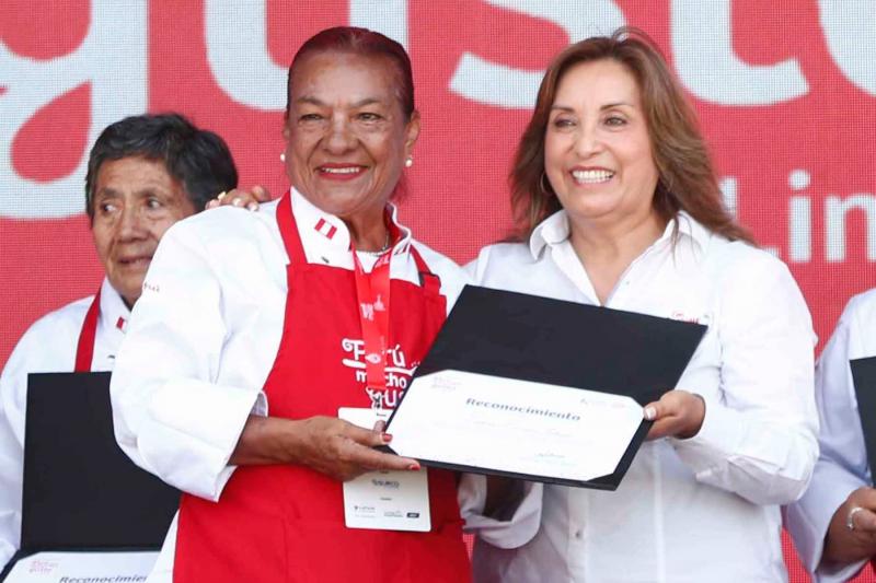 Dina Boluarte: Uno de cada cinco peruanos está vinculado a algún eslabón de la cadena agroalimentaria y pesquera