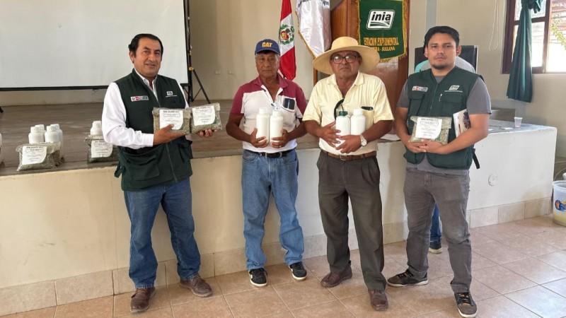 Distribuyen bioinsumos para mitigar el impacto de plagas en zonas bananeras de Piura