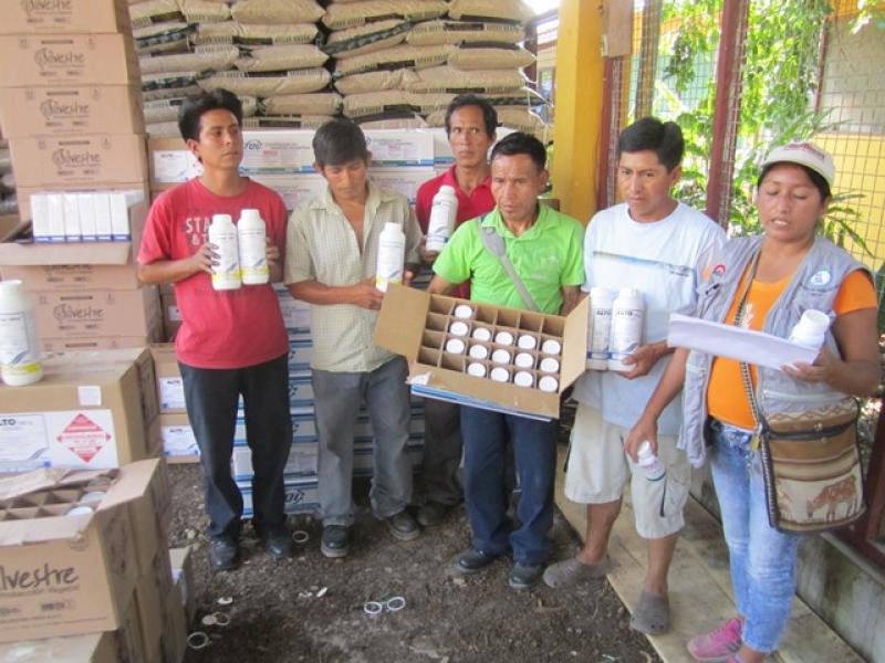 ENTREGARÁN INSUMOS AGRÍCOLAS EN ZONAS CAFETALERAS AFECTADAS POR ROYA