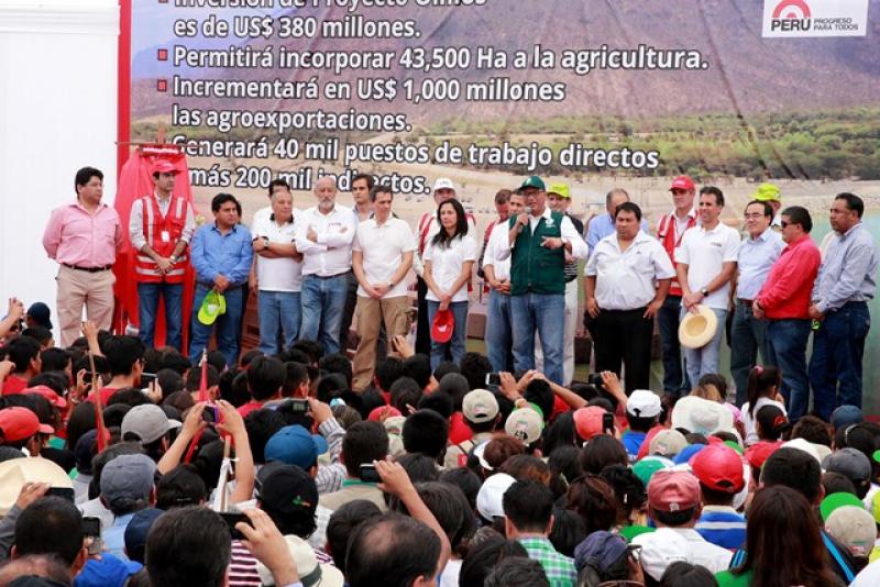 EXISTEN 1.600 HECTÁREAS INSTALADAS CON CULTIVOS EN EL VALLE VIEJO DE OLMOS