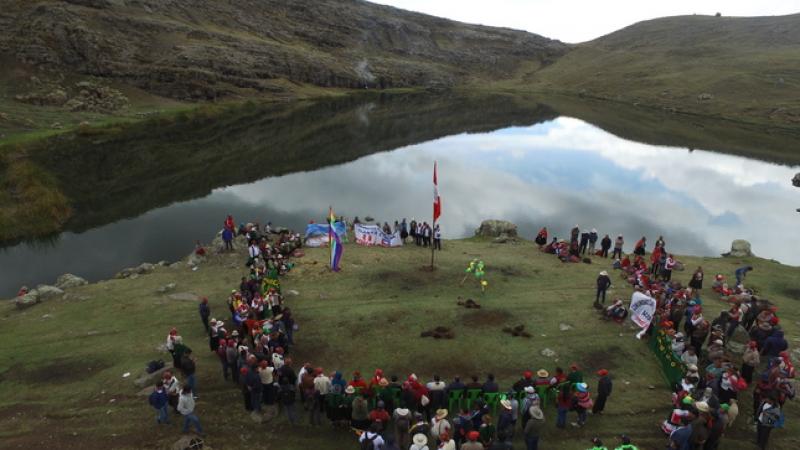 Fondo Sierra Azul  construirá 47 cochas en Ayacucho