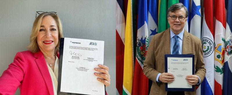 IICA y PepsiCo establecen alianza para la recuperación y conservación de los suelos en América Latina y el Caribe