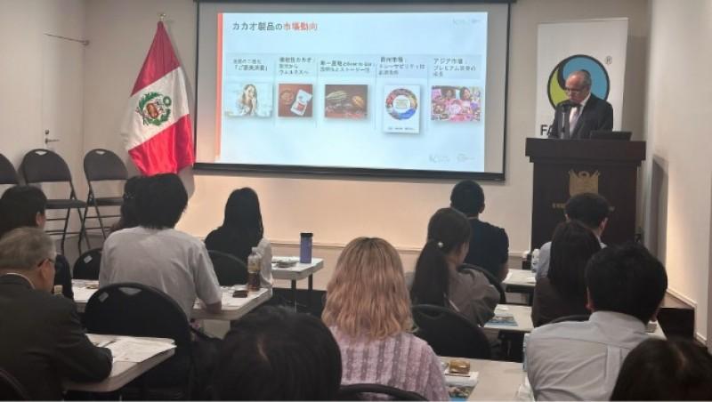 Impulsan posicionamiento del cacao peruano en Japón