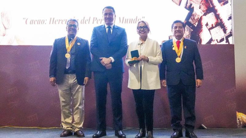 Midagri reconoce a quienes han hecho del cacao peruano un legado para el mundo