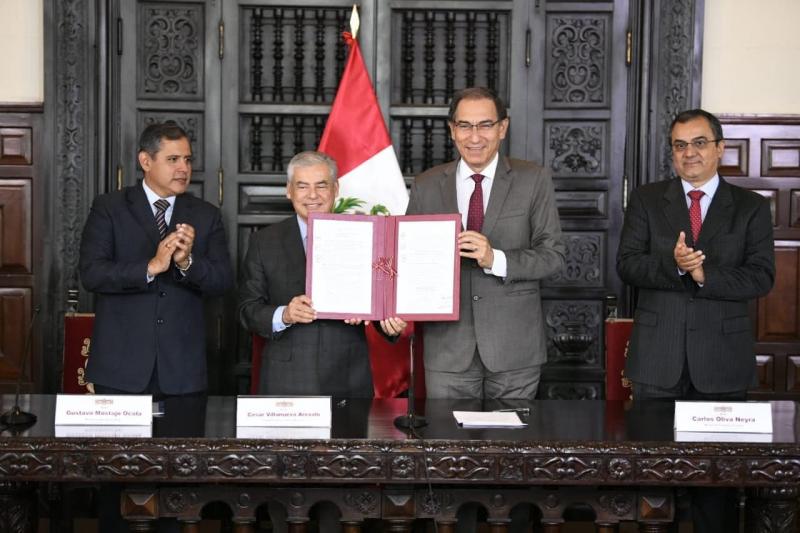 Presidente Vizcarra promulgó ley de fortalecimiento de Agrobanco