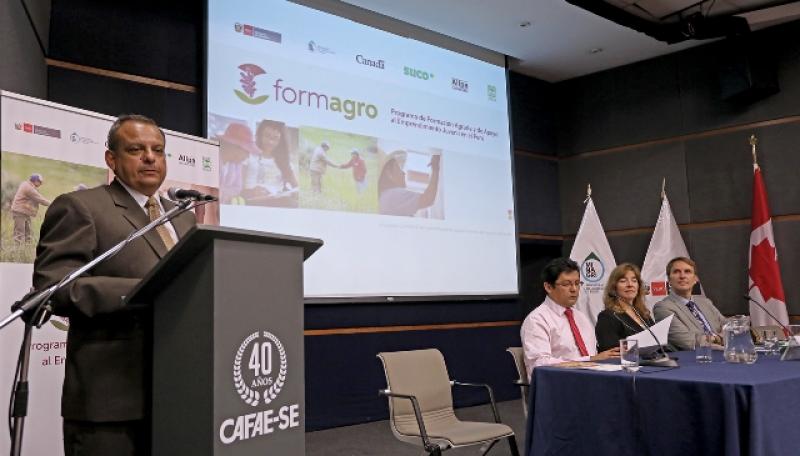 PROYECTO FORMAGRO BENEFICIARÁ A 10 MIL PRODUCTORES DE ÁNCASH Y LIMA