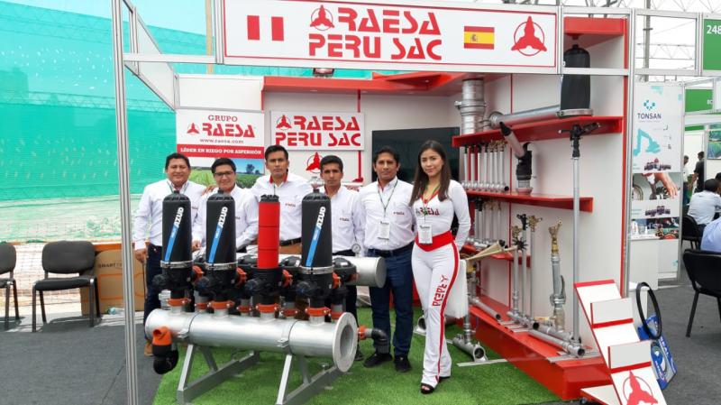 Raesa líder en riego por aspersión con tuberías de aluminio