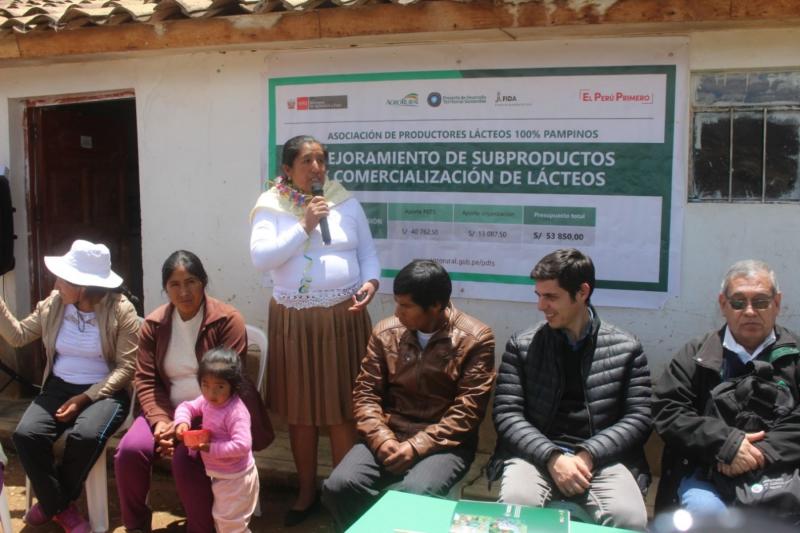 Resaltan logros alcanzados por productores rurales de Huancavelica