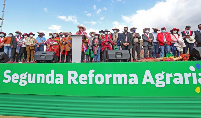 Segunda reforma agraria: la gran deuda de Pedro Castillo