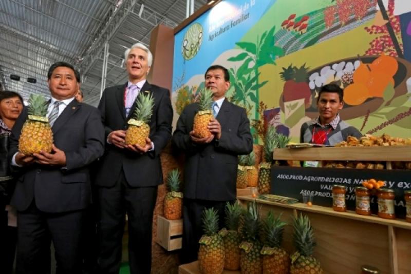 SEIS ORGANIZACIONES DE PRODUCTOS DEL VRAEM PARTICIPAN EN EXPOALIMENTARIA