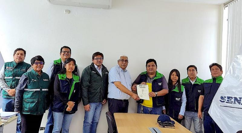 Senasa entrega primera autorización en Tacna para certificación orgánica