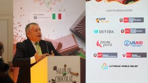 32 organizaciones promovidas por Devida exhiben lo mejor de sus productos en el Salón del Cacao y Chocolate 2023