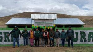 Agro Rural construyó 15 cobertizos para resguardar a más de 1.500 cabezas de ganado en Pasco