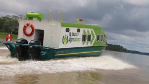 AGROBANCO PONE EN SERVICIO, CENTRO DE ATENCIÓN FLOTANTE EN EL RÍO AMAZONAS 