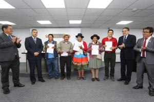 Agroideas cofinanciará planes de negocio por S/ 2.378.870 en beneficio de cinco organizaciones agrarias de Apurímac