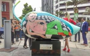 Escultura rinde homenaje al ají peruano en Miraflores