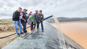 Ica: Lluvias alimentan los primeros reservorios del proyecto de siembra y cosecha de agua en Chincha