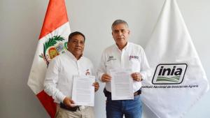 INIA y Junta de Usuarios del Sector Hidráulico Menor del Rímac firman convenio de cooperación interinstitucional