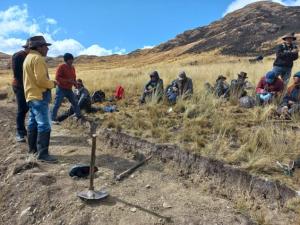 Más de 700 productores beneficiados con labores de siembra y cosecha de agua en Huánuco
