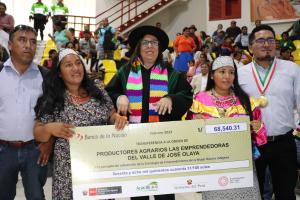 Midagri desembolsó S/ 30 millones para 530 planes de emprendimientos de mujeres rurales