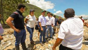 Midagri trabaja en descolmatación y limpieza de canales de riego en Cajamarca afectados por intensas lluvias