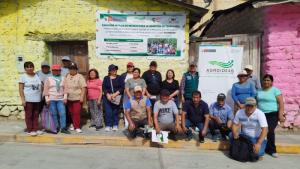 Productores de Yauyos ejecutan plan de negocio en cadena productiva de manzana
