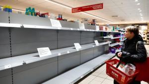Ventas de abarrotes se duplicaron en supermercado en solo una semana de marzo