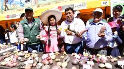 Rinden homenaje a la papa en Feria Macrorregional de la Chacra a la Olla en Cajamarca