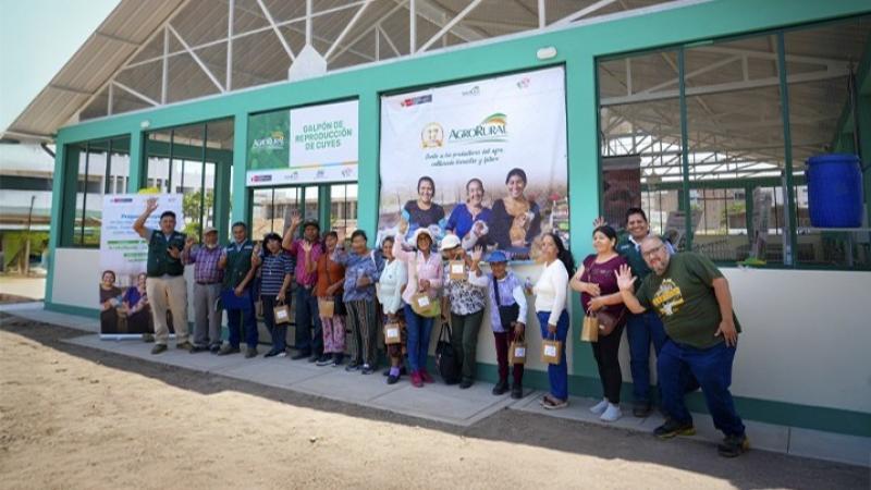 Agro Rural ejecutará S/ 446.496.929 este año en diversos proyectos que buscan impulsar las actividades agropecuarias