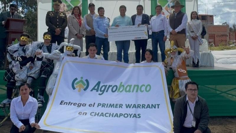 Amazonas: Gobierno entrega el primer crédito por más de S/ 1.2 millones gracias al Warrant del Fondo Agroperú