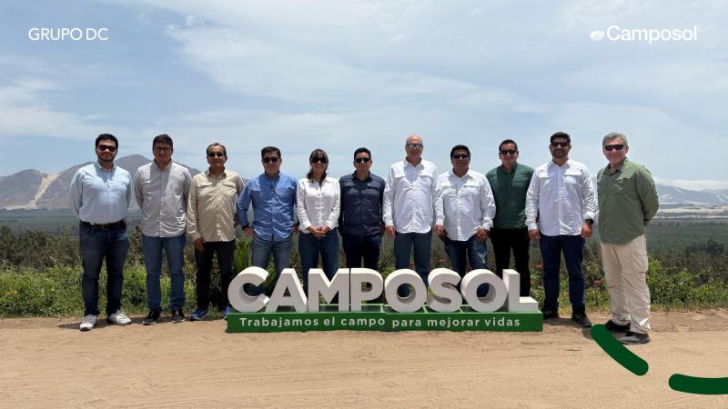 Camposol recibe en Chao a delegación del BCI de Chile