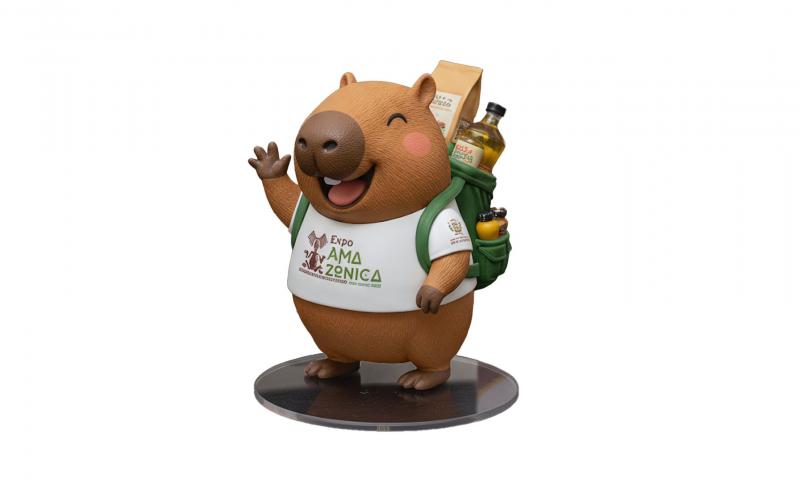 Capibara será la mascota oficial de la Expoamazonica 2025  – San Martín