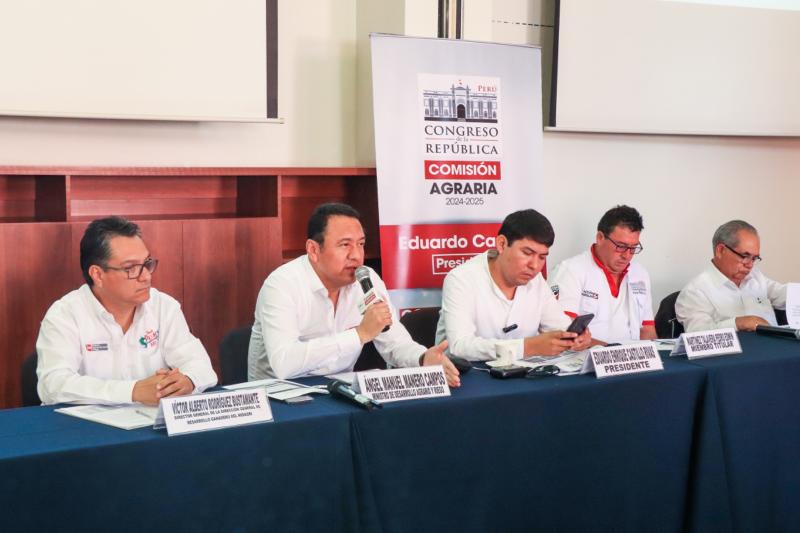 Comisión Agraria del Congreso trabajara para impulsar la construcción y modernización de reservorios, sistemas de riego tecnificado y optimización del uso de aguas subterráneas en Arequipa