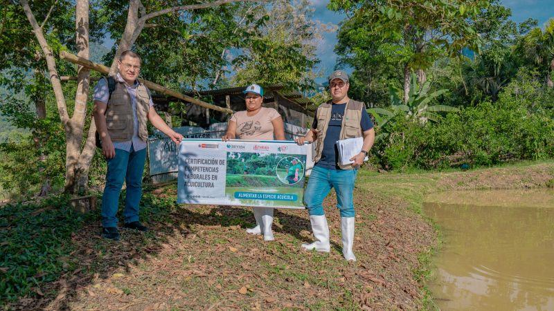 Devida certifica por primera vez competencias laborales de productores del desarrollo alternativo