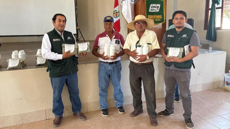 Distribuyen bioinsumos para mitigar el impacto de plagas en zonas bananeras de Piura
