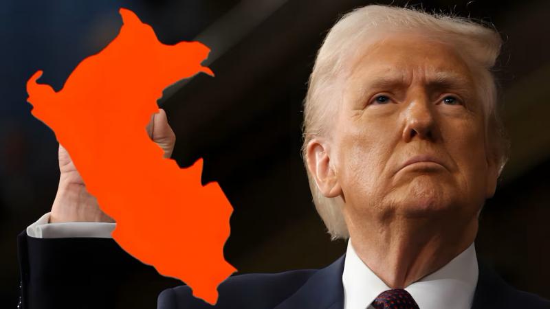 Donald Trump anuncia aranceles del 10% para Perú