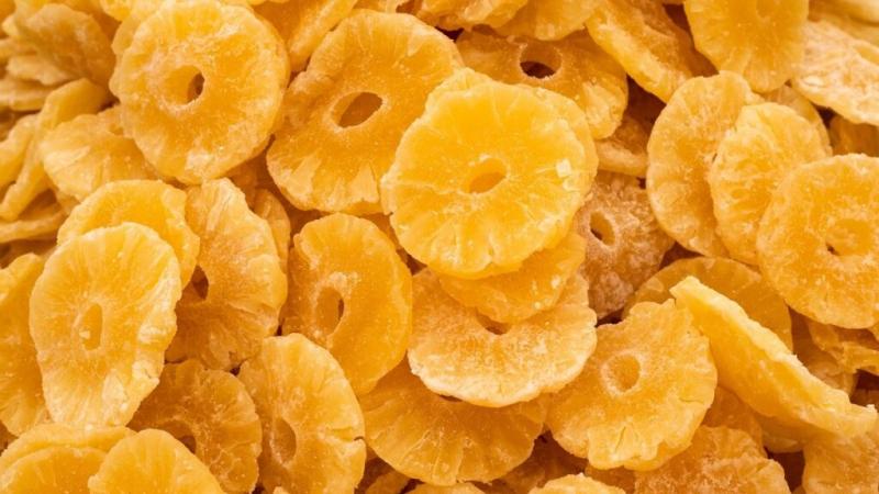 Exportaciones peruanas de piña deshidratada septuplican su volumen en el primer semestre