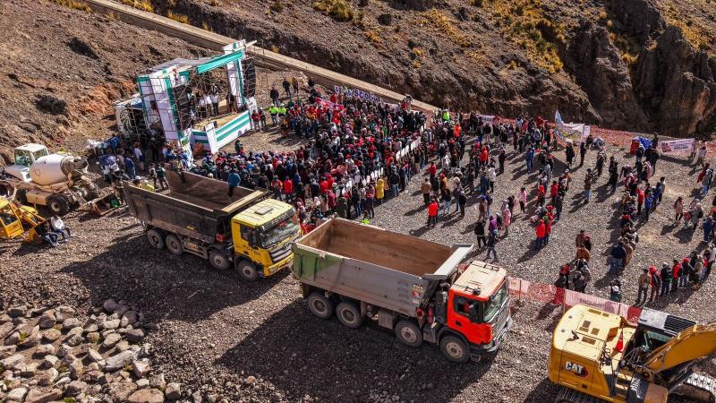 Gobierno inició la ejecución de la represa Iruro en beneficio más de 2.600 de familias productoras de Ayacucho y Arequipa